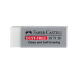 Γόμα Faber Castell Dust Free Λευκή