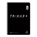 Τετράδιο μονό σπιράλ Friends V1 Salko